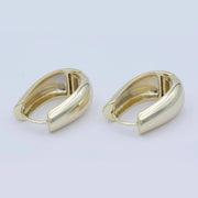 JBL Jewelry Lambert Gold Hoop Earrings